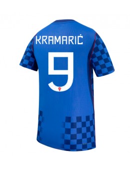 Kroatien Andrej Kramaric #9 Replika Borta Kläder VM 2026 Kortärmad